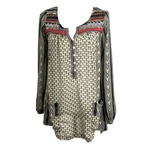 Free People Sheer Tunic Top XS - Runs Large